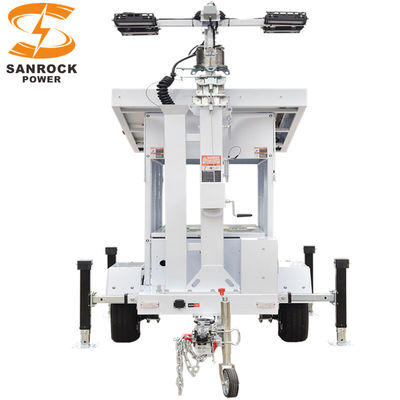 comprare Torri di luce portatili a energia solare da 5 Lux per la personalizzazione del cantiere online manufacture