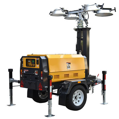comprare Aree minerarie Torre di luce diesel Torre di luce rimorchiata Generatore diesel Torre di luce mobile online manufacture