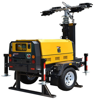 comprare Emergency Light Tower Metal Halide Lamp Telescopic Light Tower Mobile Light Tower Generator online manufacture