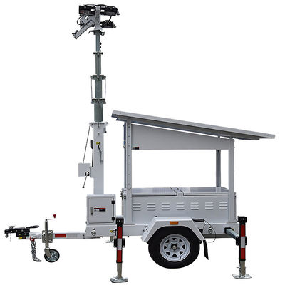 comprare Torre faro solare mobile Autonomia 19.2 Ore Torri faro per cantieri Torre faro su rimorchio online manufacture
