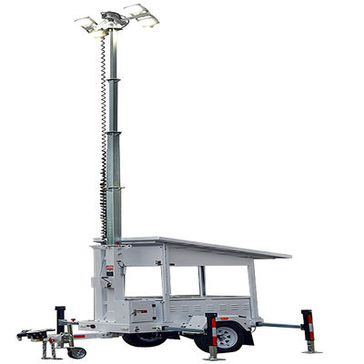 comprare Torre Faro Mobile per Illuminazione di Emergenza a Energia Solare a Emissioni Zero con Torre di Illuminazione a LED online manufacture