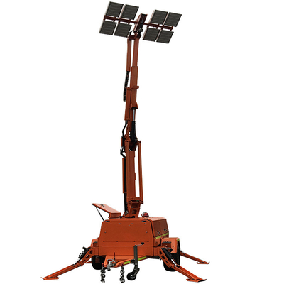 comprare Portable Lighting Towers Rated Speed 1500/1800 rpm Diesel Light Tower Industrial Light Tower online manufacture