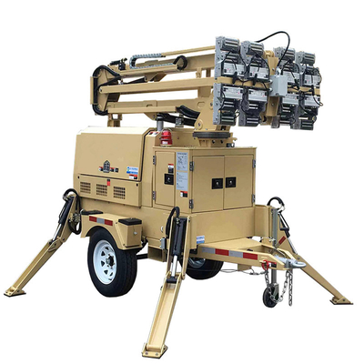 comprare Torre Faro Telescopica Lampada Rotazione 360 Gradi Produttori di Torri Faro Mobili online manufacture