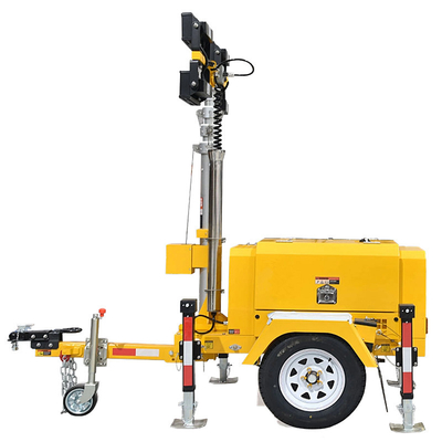 comprare Torre Faro da Cantiere Potenza Nominale 5KW/5KVA Torre di Illuminazione Mobile Torre Faro Diesel Portatile online manufacture