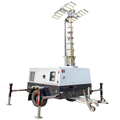 comprare Torre faro diesel, generatore, 9m, 12m, torre faro alta, torre faro portatile di emergenza online manufacture