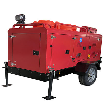 comprare ODM OEM Diesel Engine Pump Set Construction Emergency Silent Pump Belt Wheel Water Pump online manufacture
