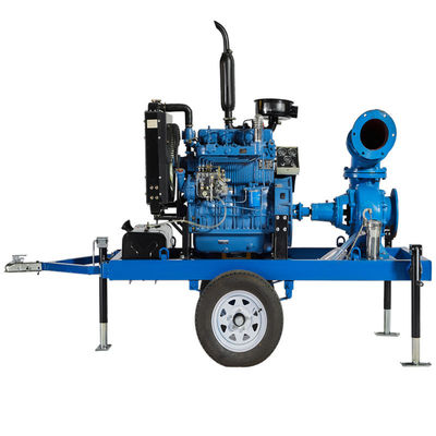 comprare Mobile Water Pump Self Priming Pump Head 10 m Diesel Engine Water Pump for Irrigation online manufacture
