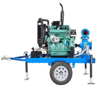 comprare Self-Priming Pump Municipal Flood Control Mobile Water Pump High Pressure Diesel Water Pump online manufacture