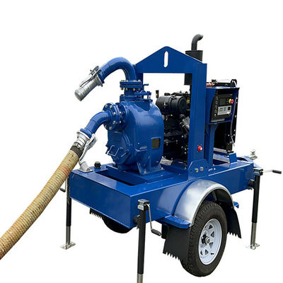 comprare High Quality Construction Dewatering Water Pump Max capacity 3500GPM （221lps）Diesel Engine Water Pump online manufacture