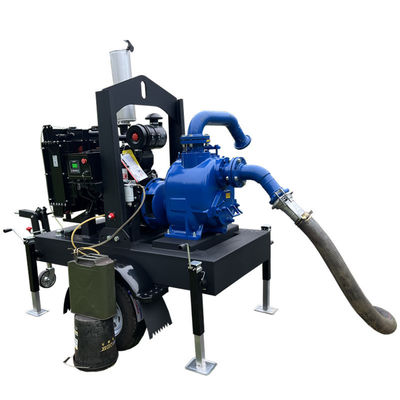 comprare China Cheap Self-Priming Centrifugal Pump Municipal Flood Control Water Pump Diesel Engine Pump Set online manufacture