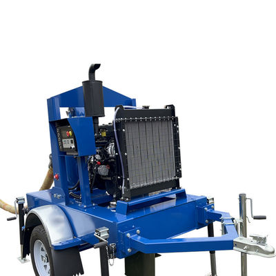 comprare Trailer Mounted Water Pump Self Priming Sewage Pump High Performance Water Pump for Diesel Engine online manufacture