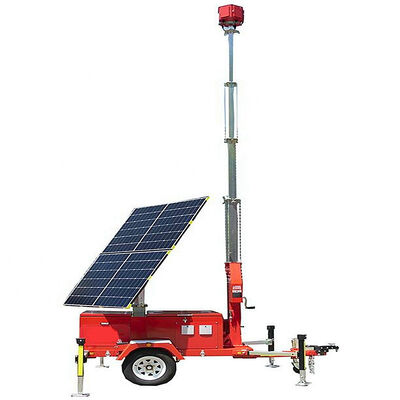 comprare Portable LED Light Towers Emergency Response Zones Zero Emissions Solar Light Tower for Sale online manufacture