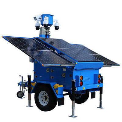 comprare Solar Light Tower Renewable Energy Mining Surveillance Tower Lighting  IP65 Rating Mobile Light Tower online manufacture