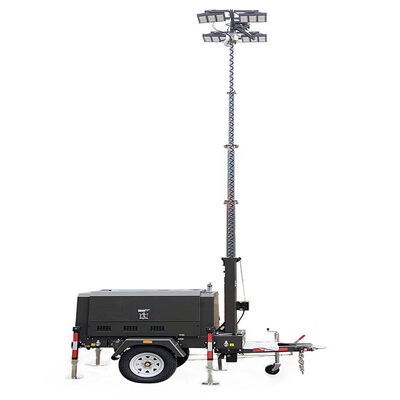comprare Mining Mobile Light Tower Remote Locations Diesel Generator Light Tower Industrial Light Tower for Sale online manufacture