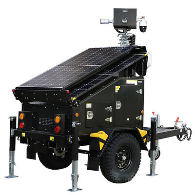 comprare Torre faro solare portatile Connettività remota Torre faro da esterno 4G/5G Torre faro solare a LED online manufacture