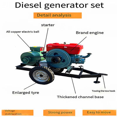 comprare Generatore Diesel con Telaio Aperto Generatore Diesel Mobile Generatore Diesel Raffreddato ad Acqua Gruppo Elettrogeno Diesel Piccolo di Uso Comune online manufacture