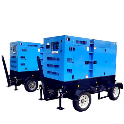 comprare Generatore diesel montato su rimorchio pannello di controllo digitale user friendly generatore di motore diesel set online manufacture