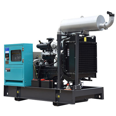 Generatori diesel a telaio aperto di potenza nominale di tipo mobile di 80 kW Generatore di riserva