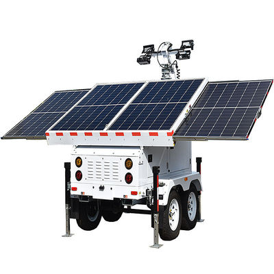 Generatore portatile Torre di luce Emergenza Zone di risposta Torre LED Illuminazione Torre di luce solare