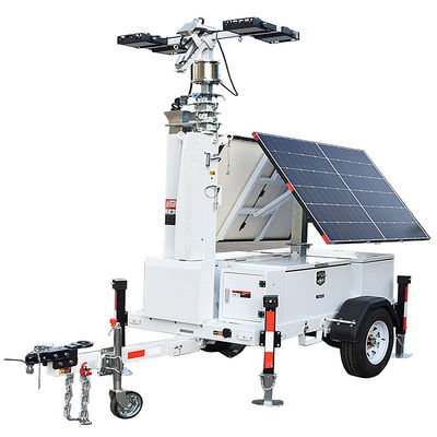 Torri luminose portatili a energia solare Operazioni minerarie Torri luminose a LED Utilizzo di energia rinnovabile