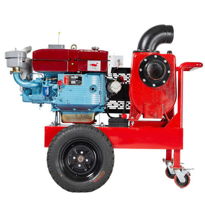 Pompa autoadescante per acque reflue Facile da spostare Pompa acqua diesel Piccola Semplice Pompa ad adescamento a secco