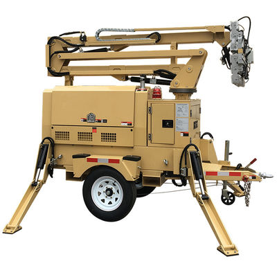 OEM Factory Mobile Lighting Tower Operations Emergency Diesel Light Tower in vendita