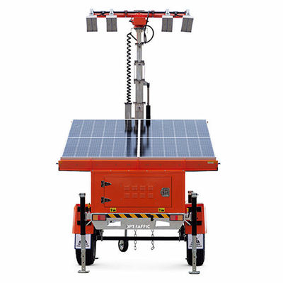 Factory Solar Light Tower Height 7.5m Industrial Light Tower Affordable Solar Light Tower Price