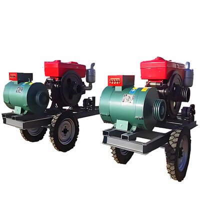 Hot Sale Diesel Power Generator Two Wheels Trailer Diesel Engine Generator Set Mini Diesel Generator