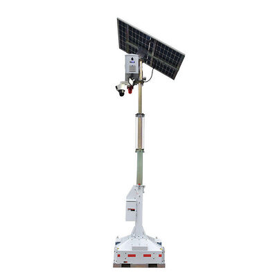Torre faro ad energia solare Pannelli solari ad alta efficienza e batteria durevole Prezzo torre faro solare