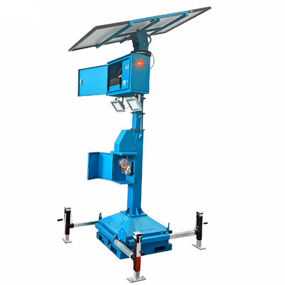 Facilità di trasferimento Torre di illuminazione solare Affidabile Risoluzione di illuminazione Scene di incidenti Torri di illuminazione mobili