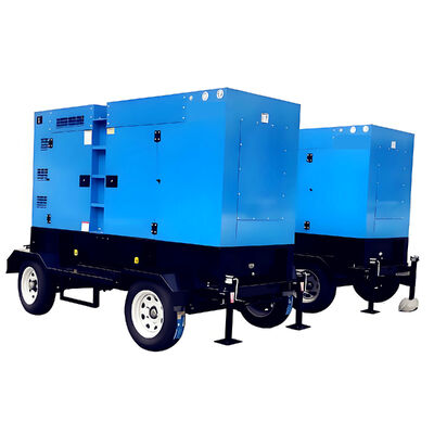 Generatore di motore diesel insonorizzato a tensione nominale 220V 380V Generatore portatile diesel commerciale silenzioso