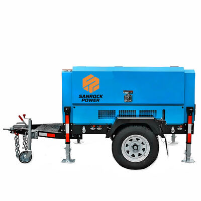 Generatore diesel mobile di alimentazione del motore diesel di riserva del generatore diesel di emergenza del trasporto facile