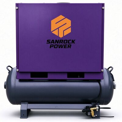 Screw Air Compressor Stainless Steel Sheet Fabrication Industrial Machinery Voltage 220V Small Air Compressor