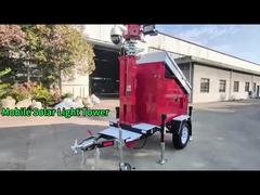 Torre faro solare mobile Torre di sorveglianza con luci Torre faro industriale