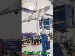 Outdoor Solar LED Light Tower Construction Engineering Telescopic Light Tower  Mobile Light Tower