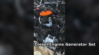 Gruppo elettrogeno per motore diesel Generatore silenzioso per ospedale Generatore AC diesel con controllo intelligente diesel