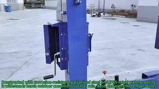 Torre faro solare a prezzi accessibili Torre faro solare a energia rinnovabile Torre faro mobile a LED